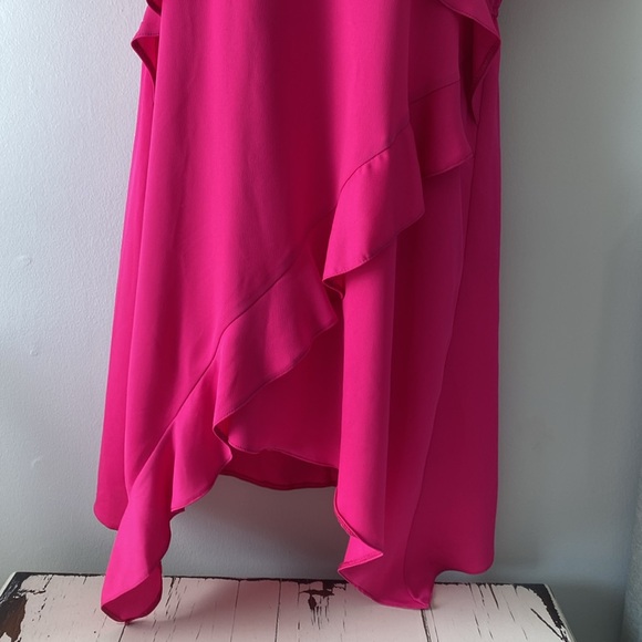 Miss Selfridge fuscia dress 12 - Picture 5 of 12